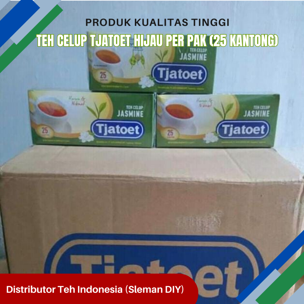 

Teh Celup Tjatoet Hijau (25 kantong)