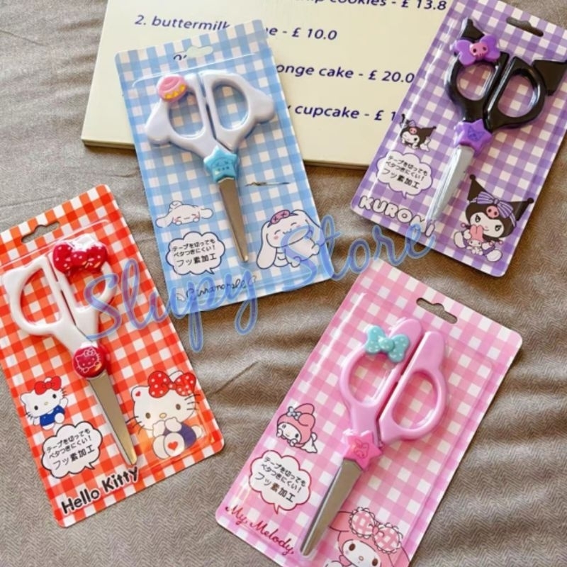 

Gunting Cinnamoroll Hello Kitty Kuromi My Melody NEW