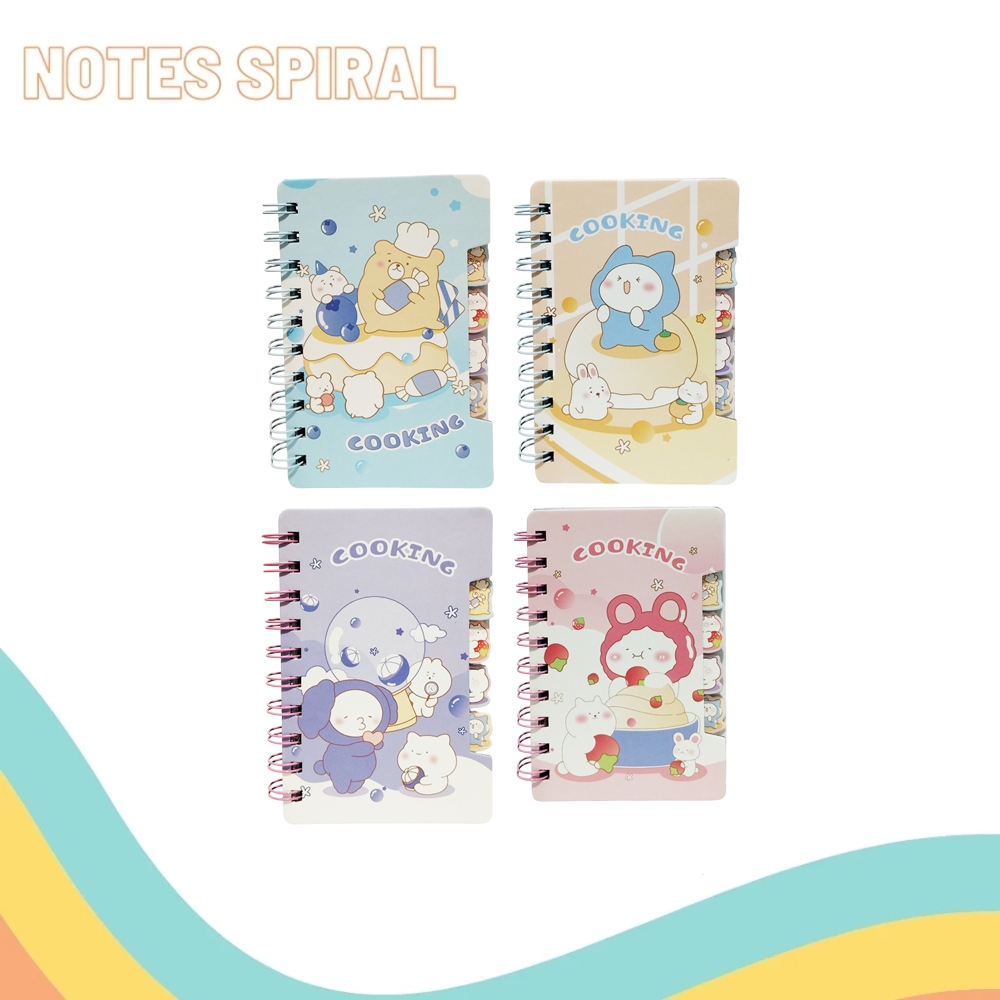 

NOTES SPIRAL A6 800-6804 (1 PCS)