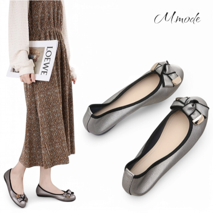 Sepatu Flat Shoes Balet Kekenian Korean Style Import Wanita Zahra Big Size Ukuran 37 - 42