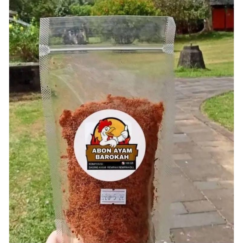 

ABON AYAM ORIGINAL KEMASAN 1 ONS