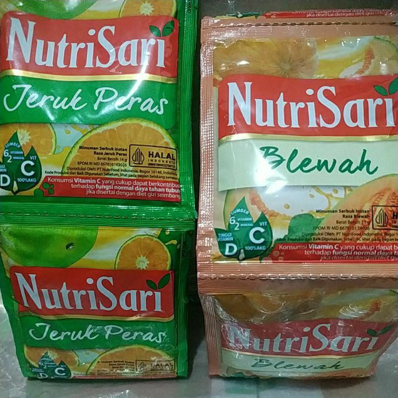 

Nutrisari 1Renteng (10x14gr)