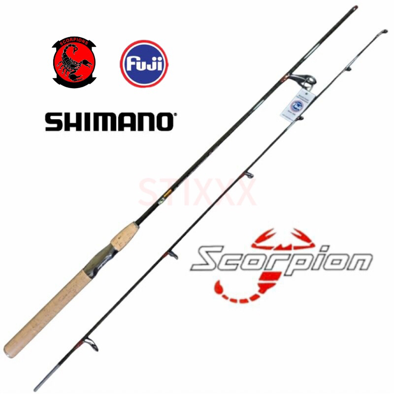 joran shimano scorpion ev merah darah