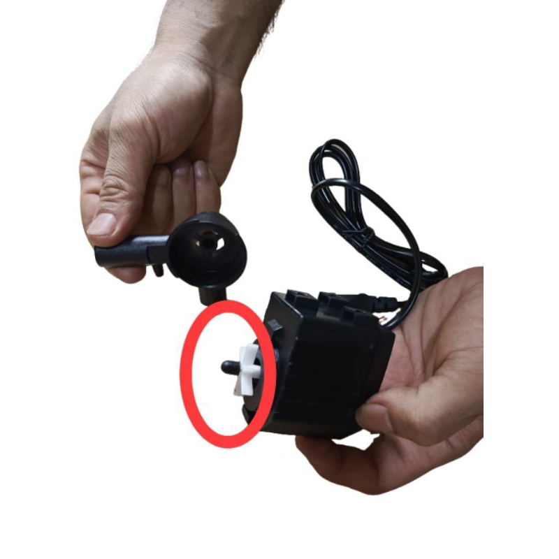 Karet Stopper Dop Tutup AS Magnet Kipas Rotor Pompa Aquarium PH 1200 1600