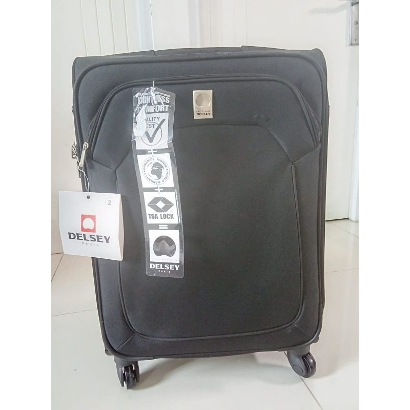 Koper Delsey Medium Hitam