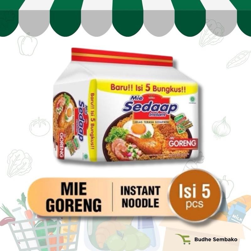

MIE SEDAAP MI GORENG MULTIPACK ISI 5