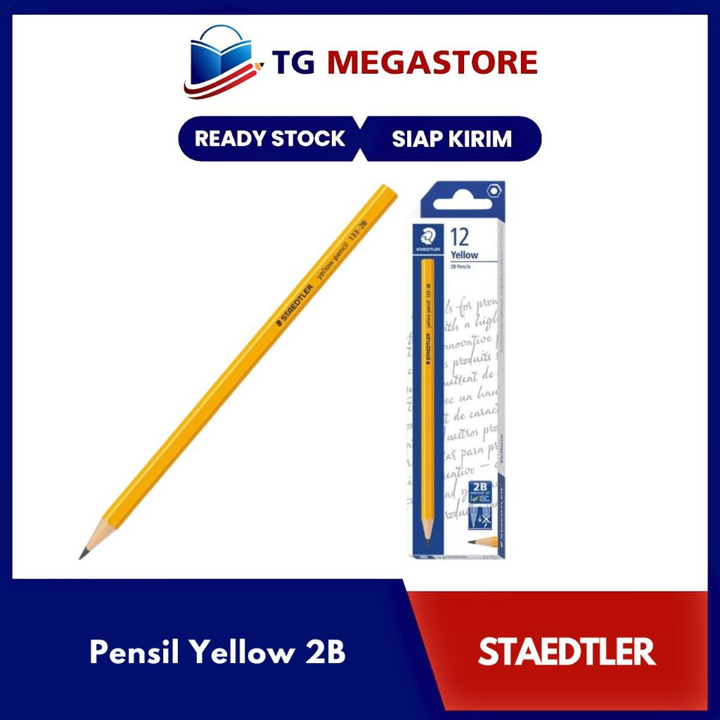 

Pensil Staedtler Yellow 2B