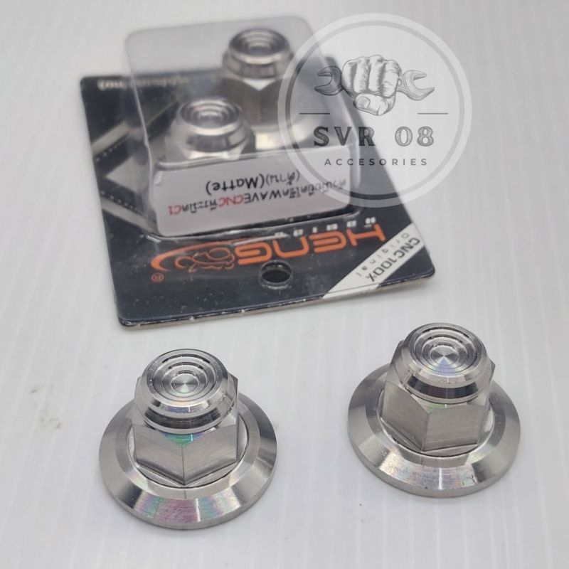 SEPASANG mur 14 mur shock belakang stainles supra rk king tiger cb kharisma original heng thailand