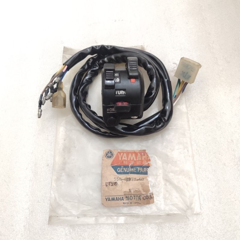holder sakelar saklar kiri yamaha DT100 DT125 DT175 DT250 DT360 DT400 original japan