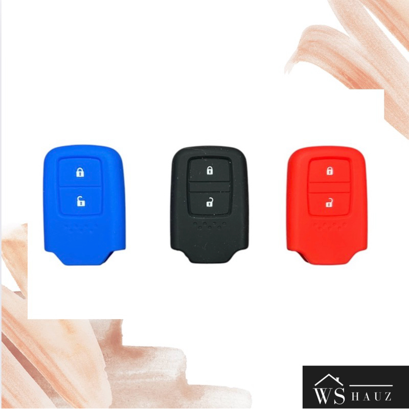 SILIKON COVER REMOTE KUNCI MOBIL HONDA HRV / JAZZ 2014
