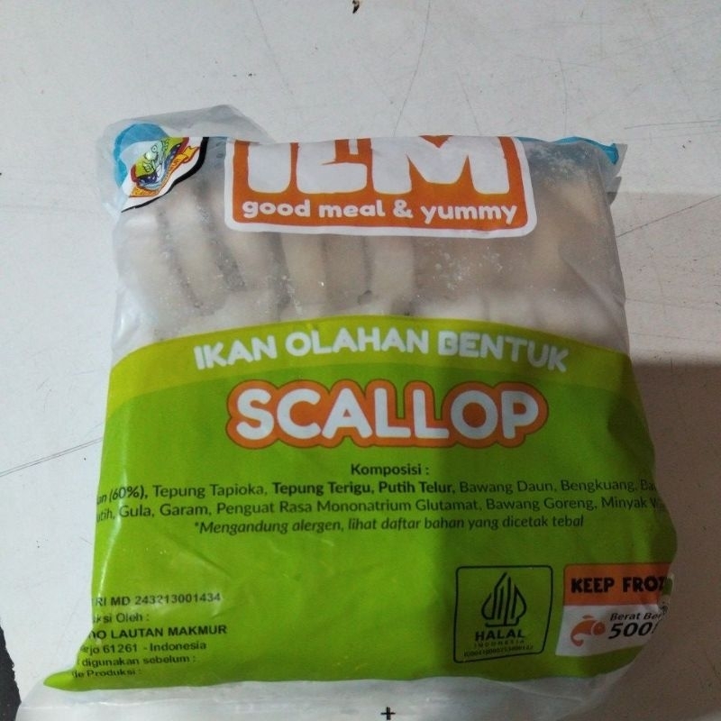 

scallop ILM reguler 500gr