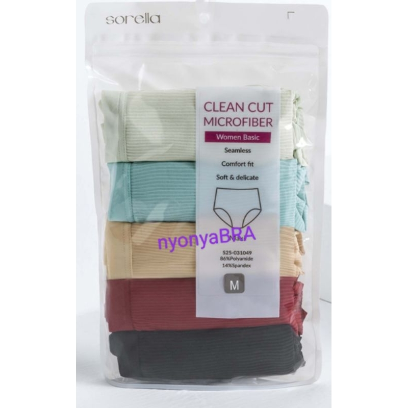 Sorella panty pack seamless isi 5 pcs M S25-31049
