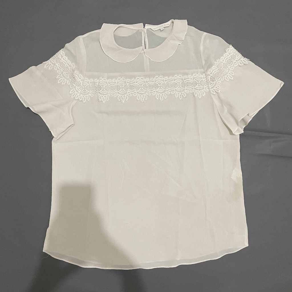 DEWASA A103 (OLIVE DES OLIVE ORI, PRELOVED) Baju Blouse Atasan Top Tunik Semi Formal Kerja Kondangan