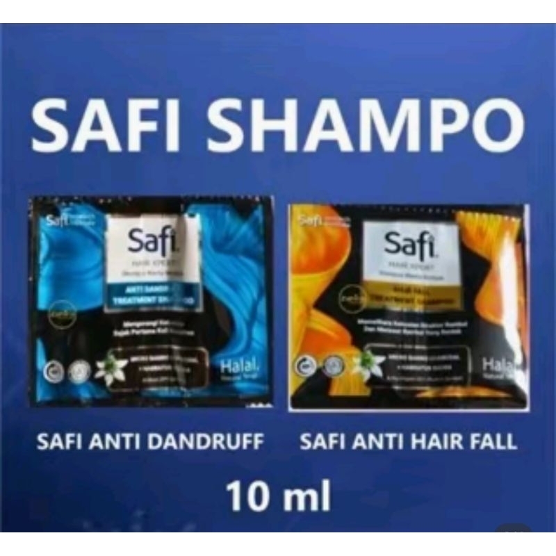 Safi Treatment Shampoo Anti Dandruff Hair Fall Sachet Shampoo Renceng Hijab Murah 10 ml