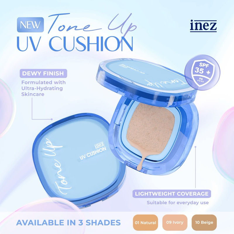 INEZ CUSHION bedak basah CCP TONE UP UV CUSHION