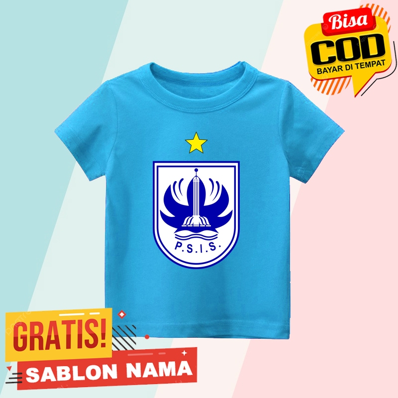 Baju Kaos Anak Psis Logo / Kaos Anak Laki Laki & Perempuan Custom Nama Psis Logo