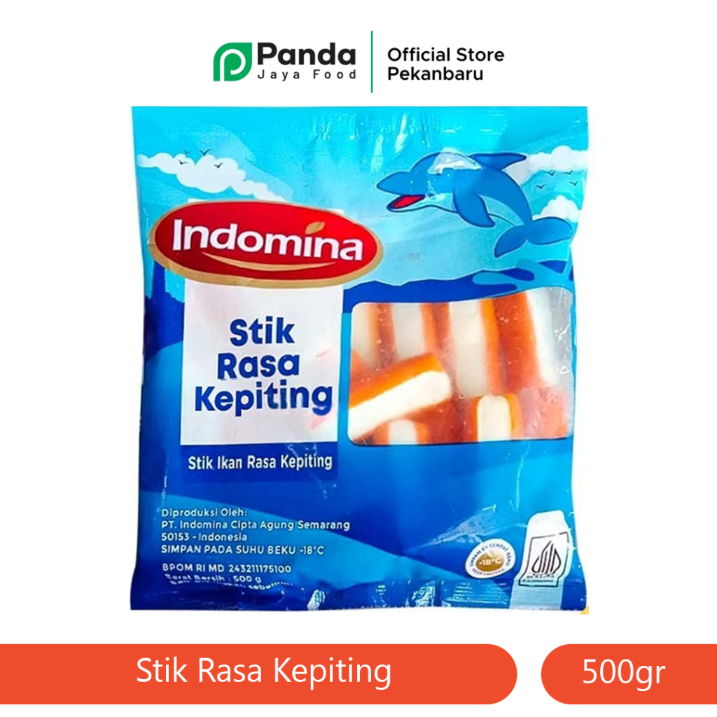 

Indomina Stik Rasa Kepiting 500 Gram