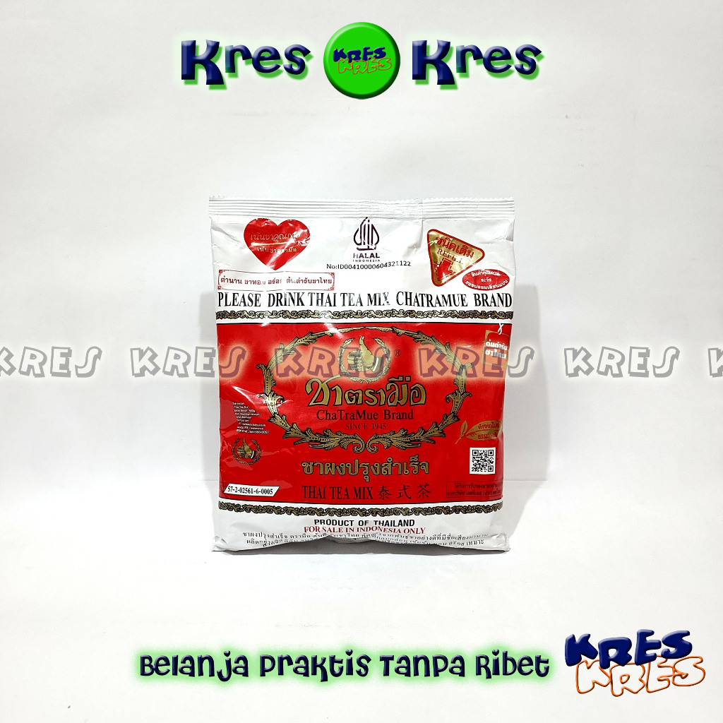 

CHATRAMUE Thai TEA MERAH Thailand Brand Halal