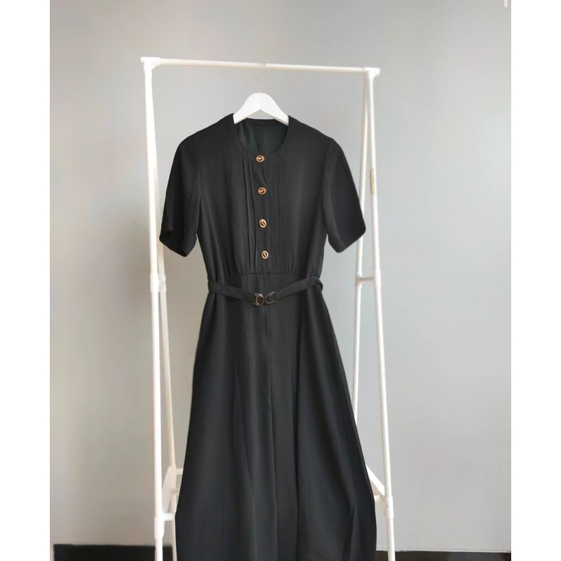 vintage black dress