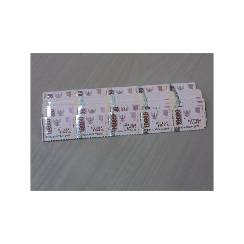 

kertas tempel 10rb