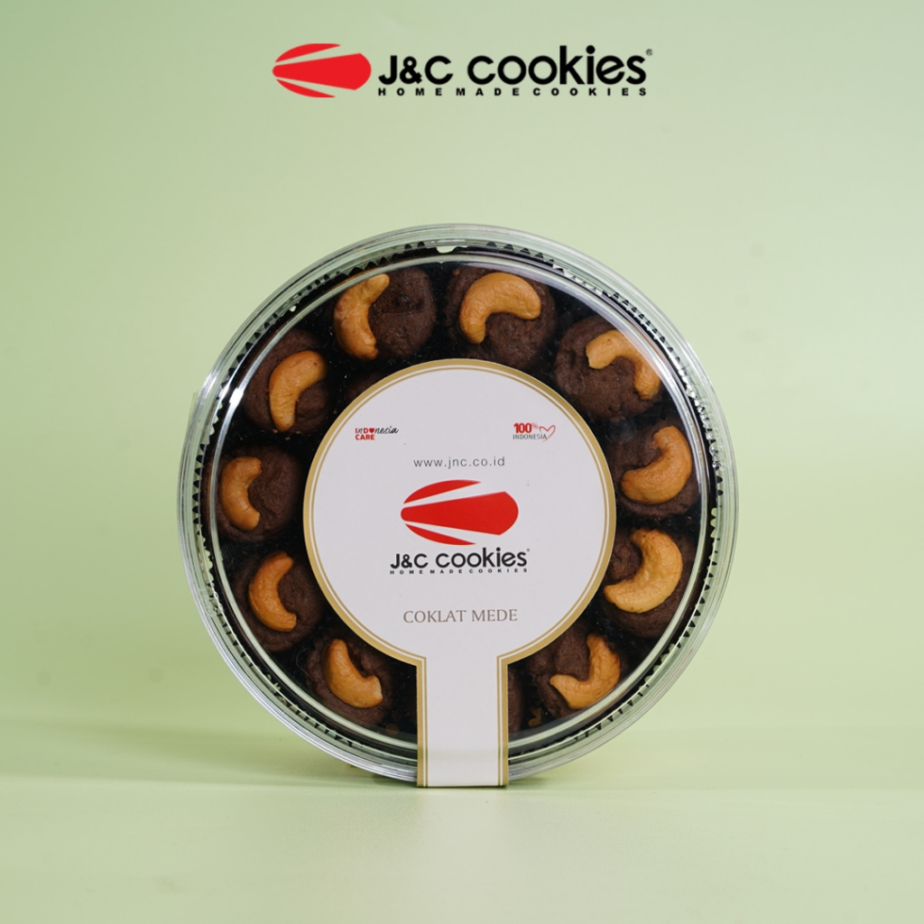 

JNC Cookies Kue Kering Premium Coklat Mede Toples Reguler