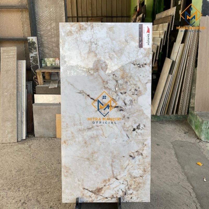 Granite lantai 60x120 Montange beige | Garuda tile | Glazed polish