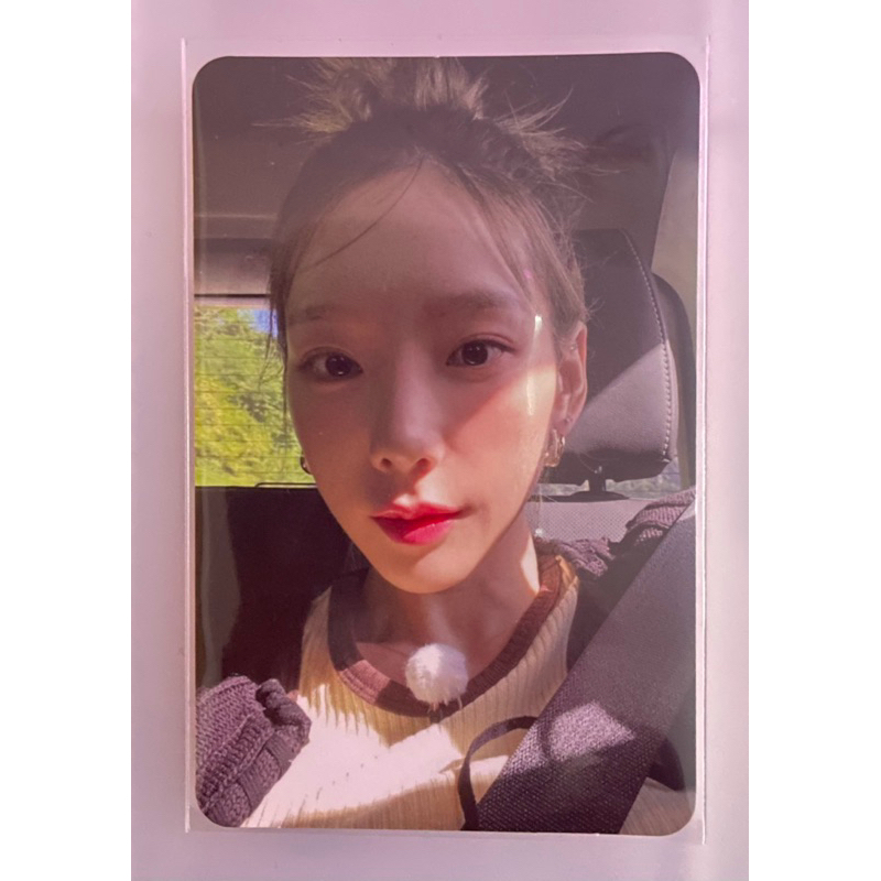 TAEYEON OFFICIAL PHOTOCARD GIRLS GENERATION SNSD FOREVER 1