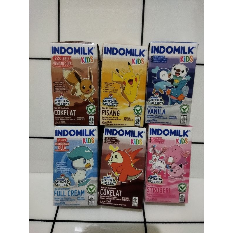 

Indomilk kids susu uht 115ml edisi pokomon