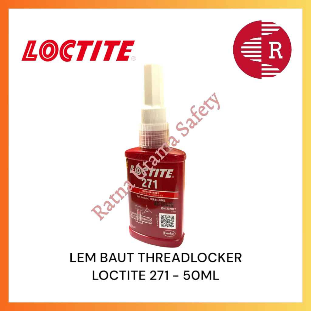 Henkel LEM Baut Threadlocker LOCTITE 271 - 50ML