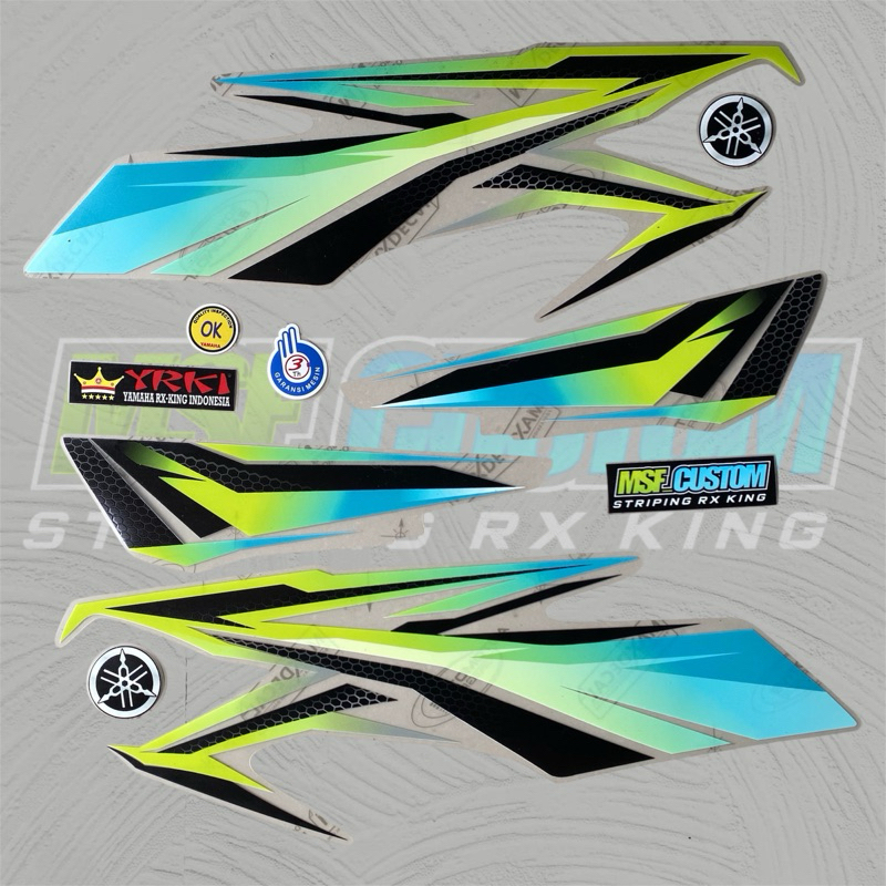 Striping Rx King Transparan || Striping Rx King