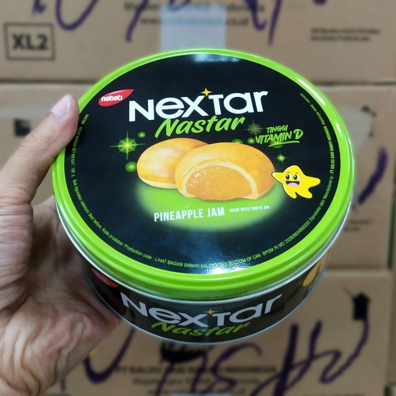 

Nextar Kaleng Cake Cookies Pineapple & Choco Brownies 160g