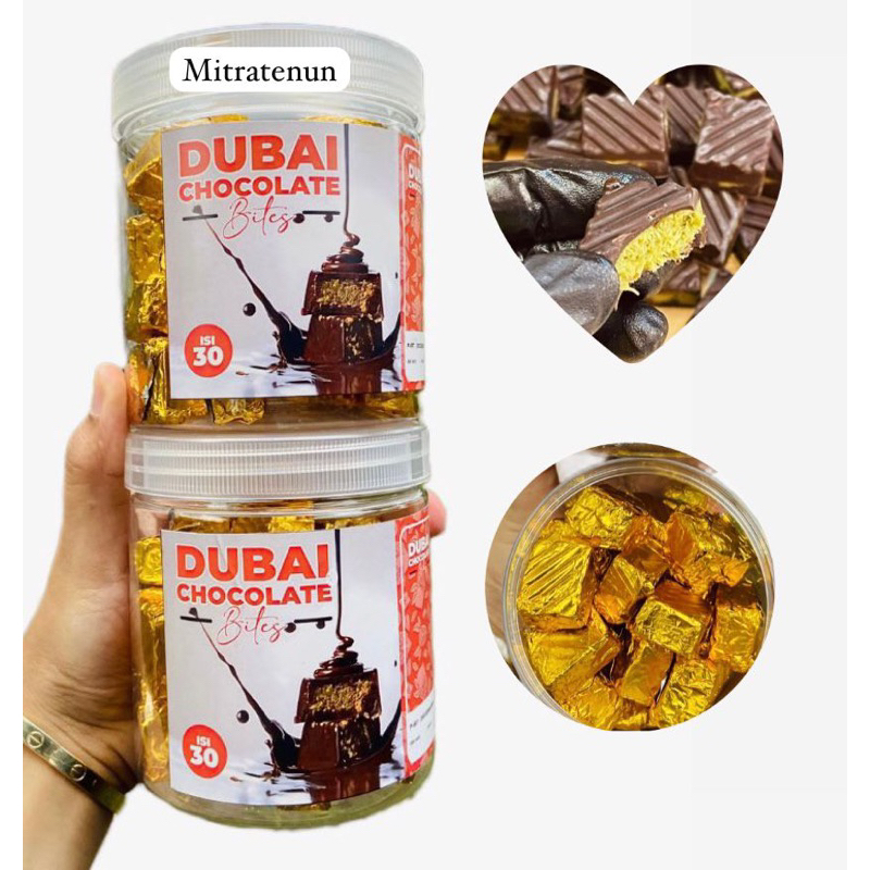 

COKLAT DUBAI BITES TOPLES ISI 30 PCS TOPLES UK 600ML
