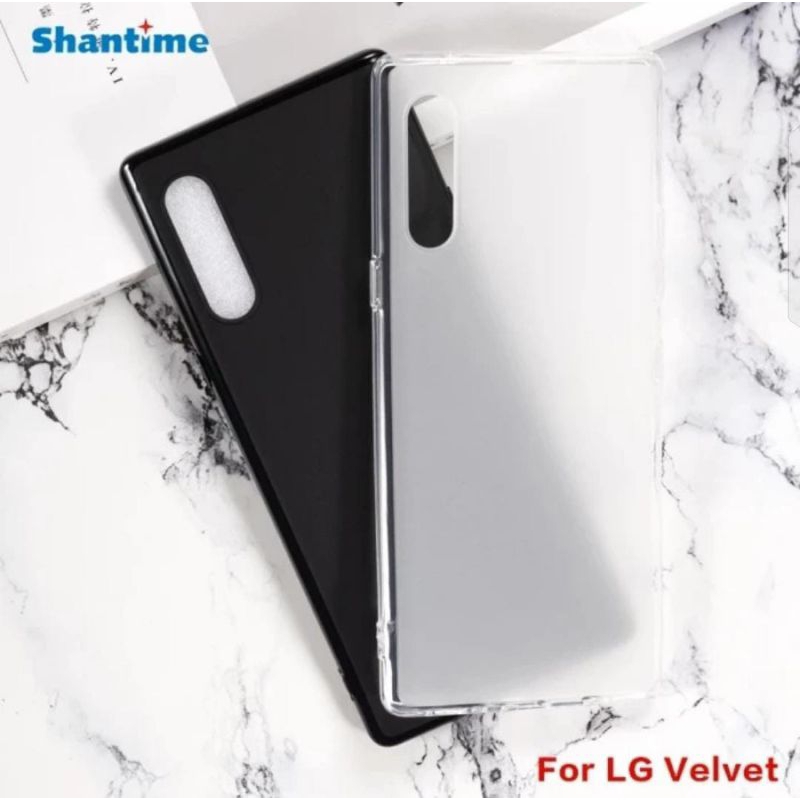Softcase Matte LG Velvet Frosted Silikon Case Premium