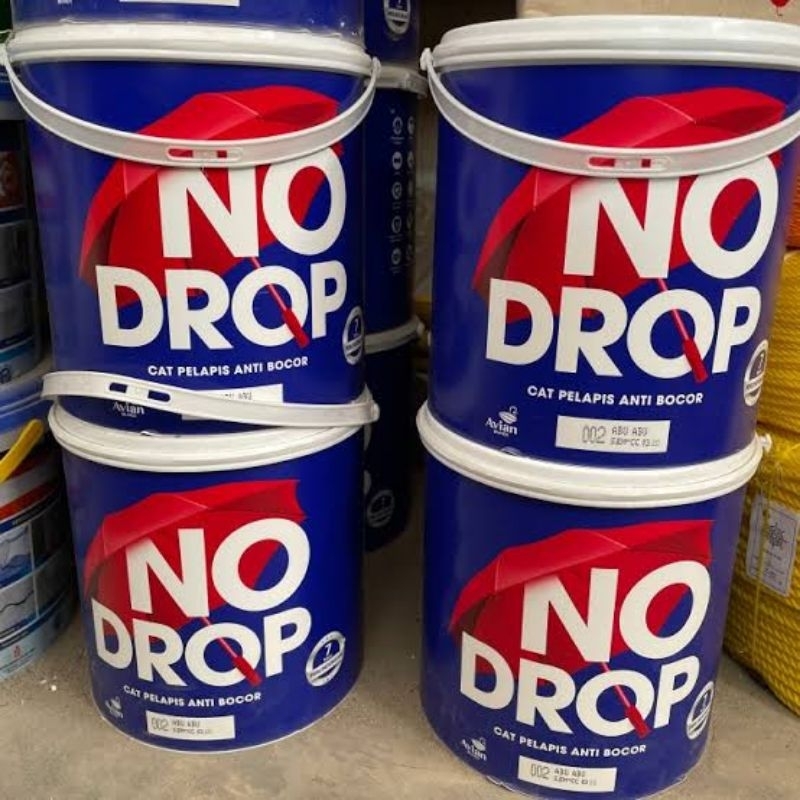 Cat Pelapis No Drop 4kg Anti Bocor termurah di shopee Varian Macam Macam warna lumayan lengkap bitum