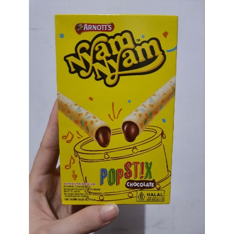 

NYAM NYAM POPSTIX CHOCOLATE 48GR