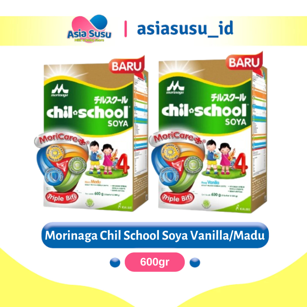 Susu Soya Pertumbuhan Anak Usia 3-12 Tahun Vanila/Madu 600g - Isolat Protein Kedelai