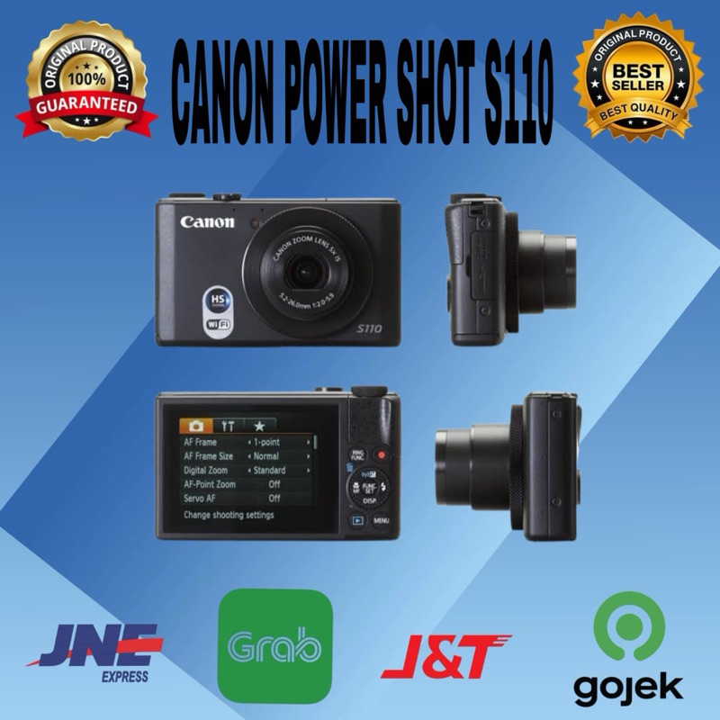 camera canon powershot S110 WIFI - white box,camera only