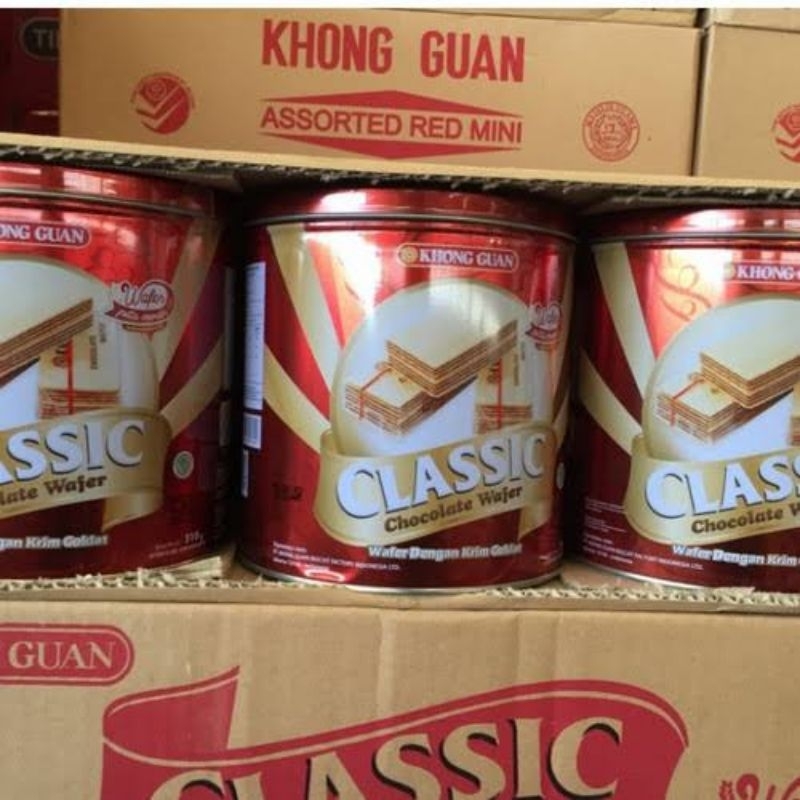 

Khong guan classic 310g ( 1 Dus isi 6 kaleng)