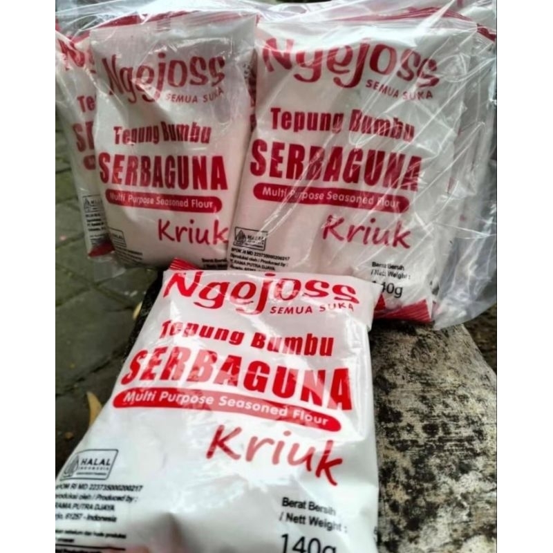 

Tepung Bumbu Serbaguna Ngejoss 140 Gram Per Bungkus