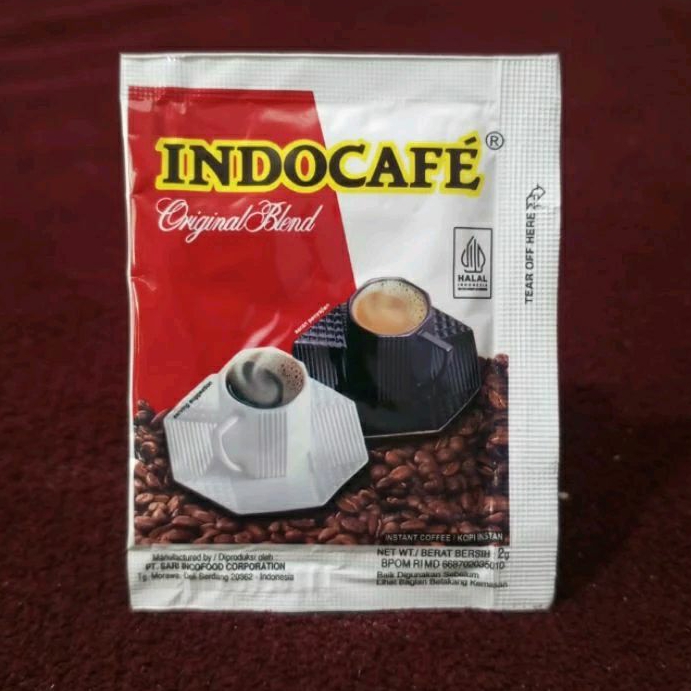 

Kopi Indocafe Original Blend sachet 2gr