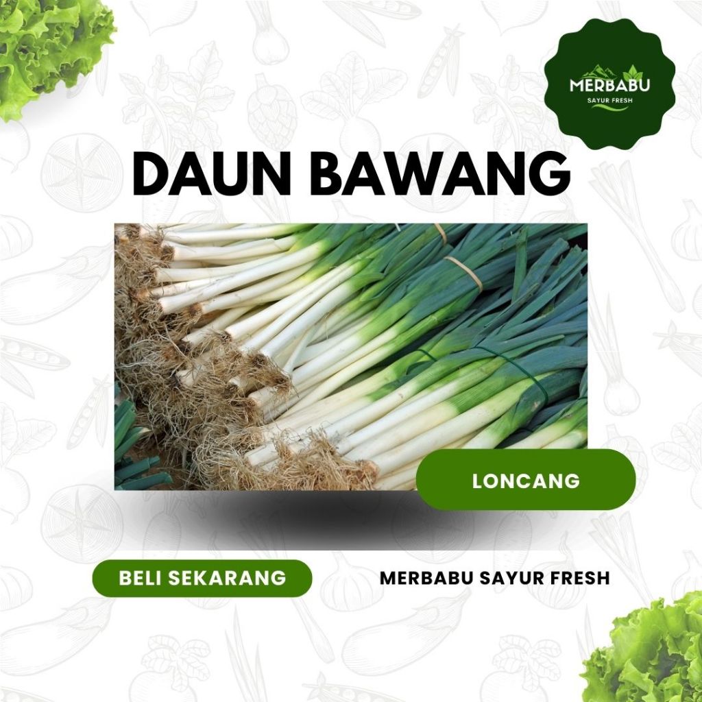 

DAUN BAWANG - LONCANG 500gr