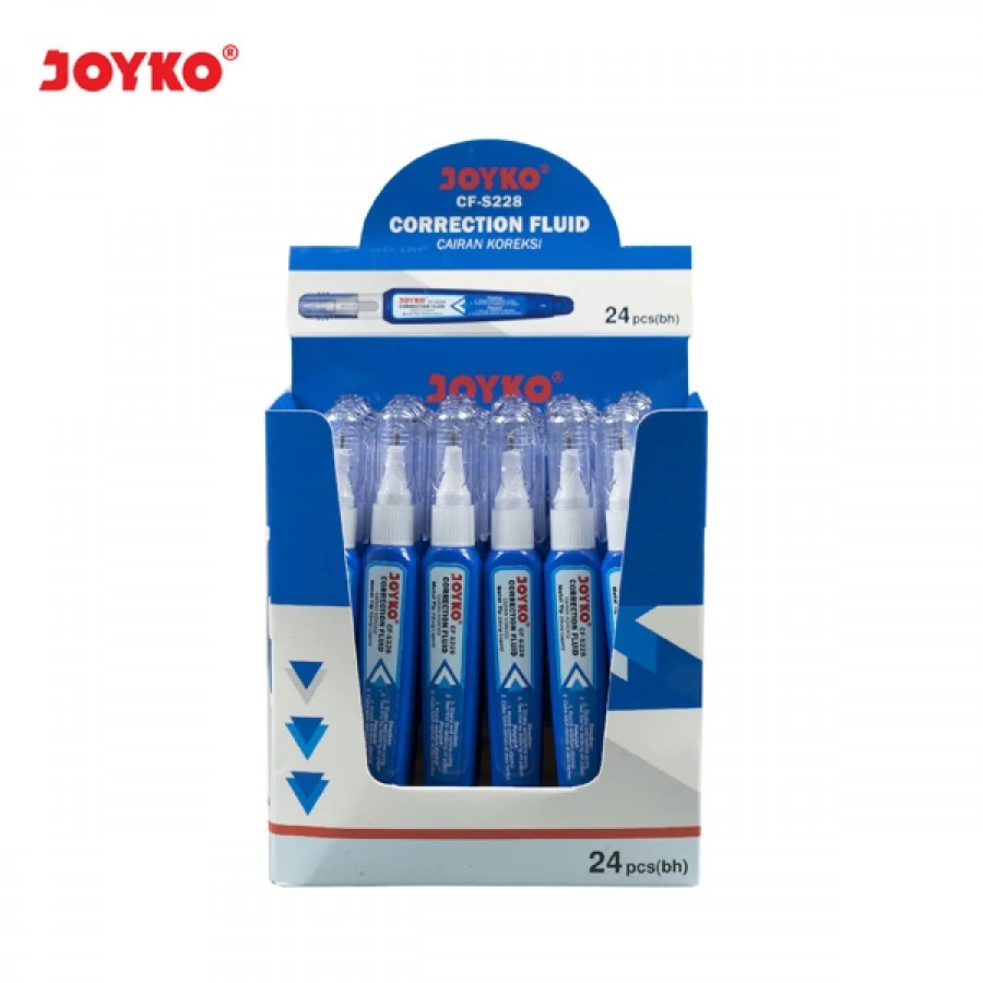 

Correction Fluid Cairan Koreksi Penghapus Cair Joyko CF-S228 (24pc)
