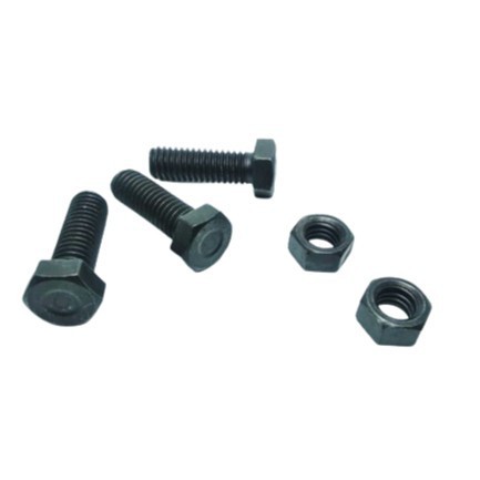 Baut Mur Hitam 3/8" x 3 3/4" / Baut Kunci 14