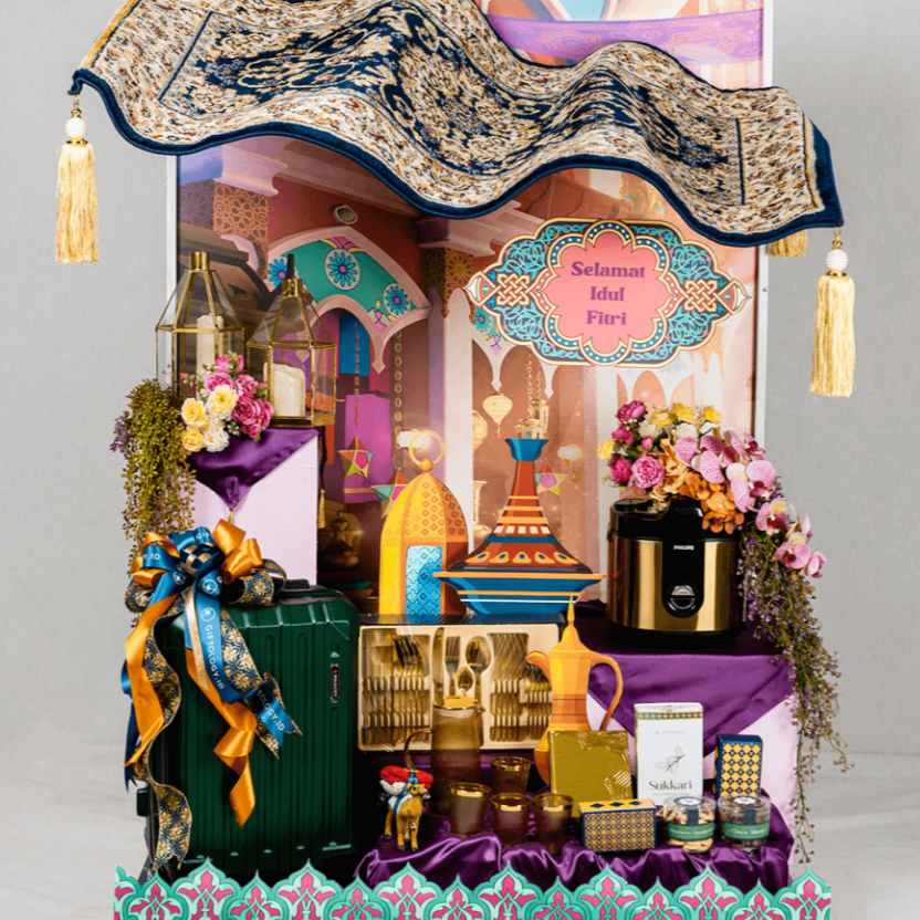 

Giftology Permadani Giant Hampers - Hampers Mewah di lengkapi Karpet, Koper, Lampu Lentera, dan Rice Cooker