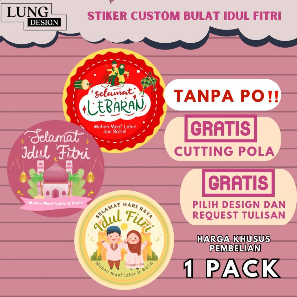 

[HARGA 1 PACK] Sticker Bulat Idul Fitri Sticker Lebaran Ramadan Cookies Kue Kering Hampers Kado Hadiah Lebaran / ￼Stiker Bulat Idul Fitri / stiker toples lebaran / stiker hari raya besar / happy ied mubarak