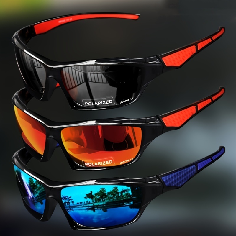 Kacamata Polarized Olahraga Pria Wanita Bersepeda Memancing