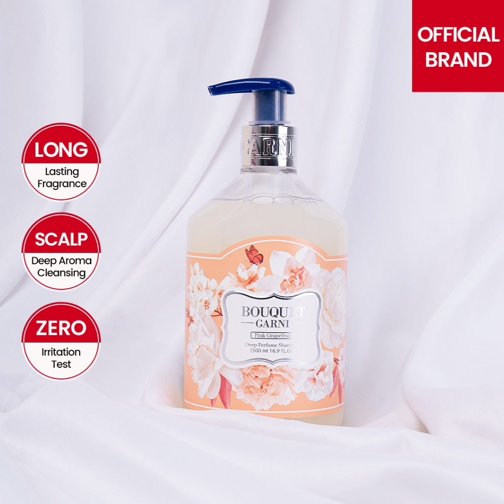 Bouquet Garni Deep Perfume Shampoo Pink Grapefruit 500ml