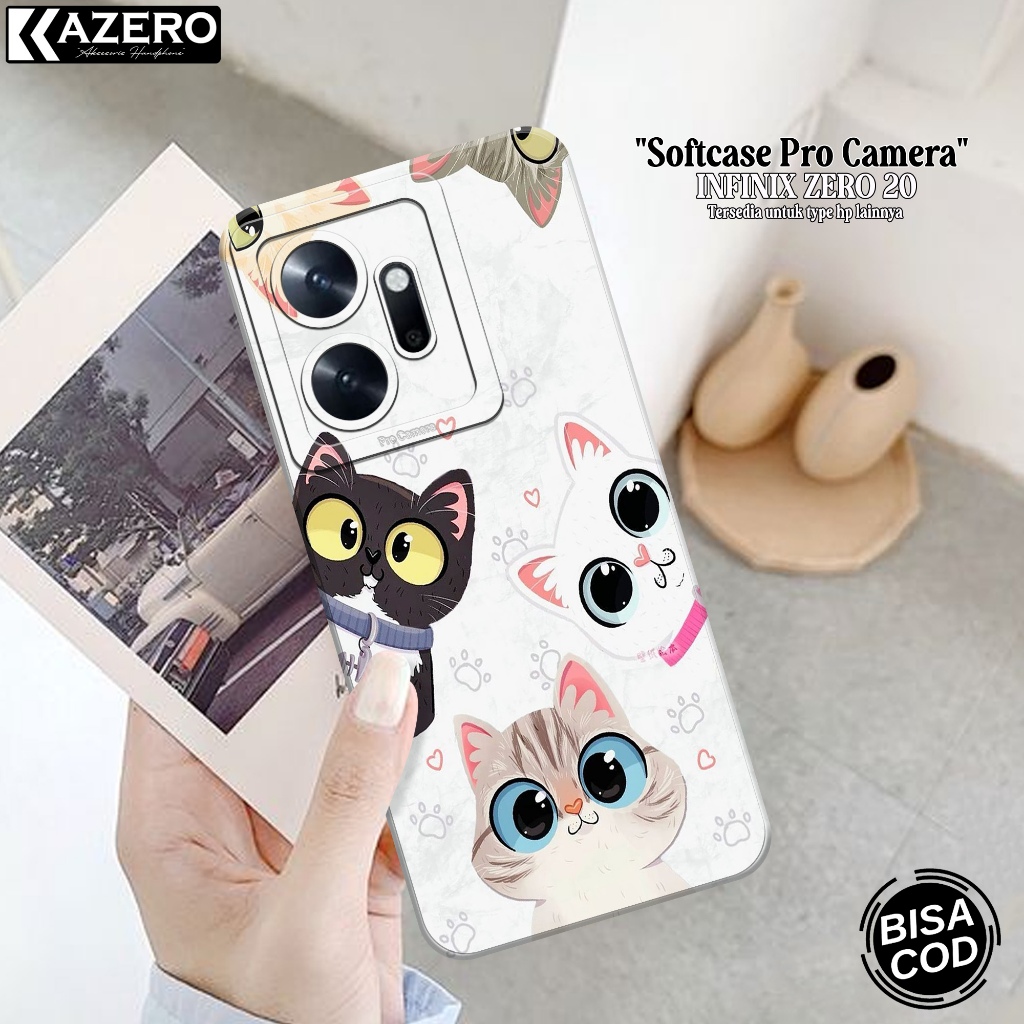 Case Hp INFINIX ZERO 20 - Case Kucing - Softcase  INFINIX ZERO 20 Terbaru - Casing  INFINIX ZERO 20 