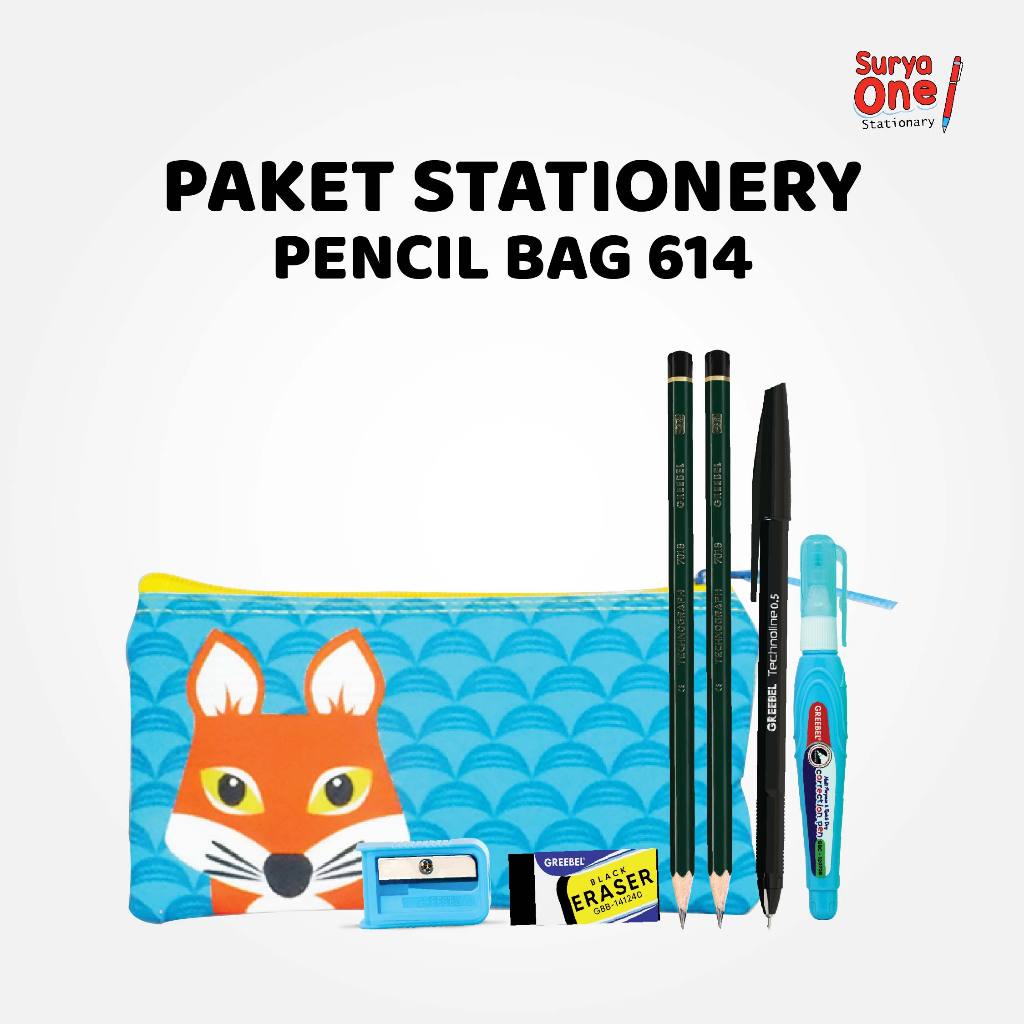 

Alat Tulis Set | Greebel Stationery MAP 614 Large | Paket Ulang Tahun Hamper Suryaone