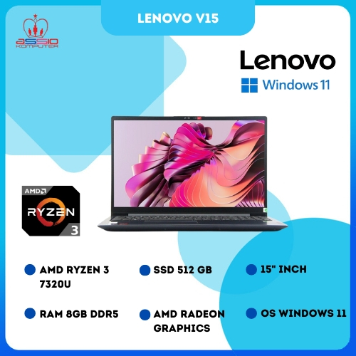 LENOVO V15 AMD RYZEN 3 RAM 8GB SSD 512GB